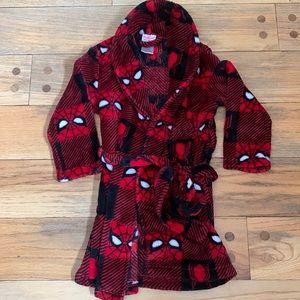 Spider-Man plush robe